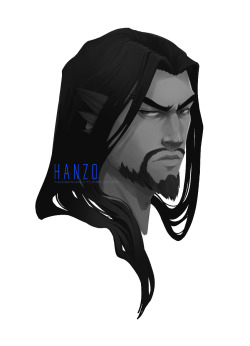 madramaut:  Long-haired Hanzo is super important to me! I imagine