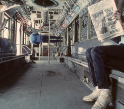 loungeagainstthemachine:  Steven Siegel - Subway, 1980, New York