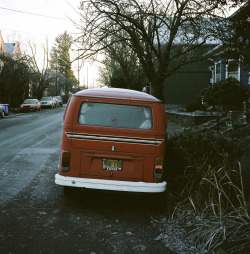 van-life:  Model: VW T2 Micro Bus Location: Portland, Oregon