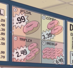 ebilflindas:breakup Why is 2 donuts more than two orders of 1
