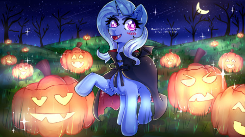 twi-shys:Belated Halloween trixie for Halloween/Trixie Day