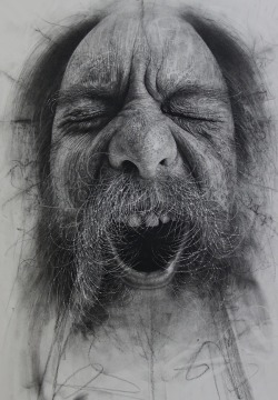 mymodernmet:  Charcoal drawings by Douglas McDougall Photorealistic