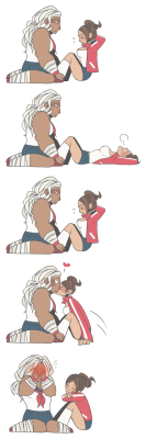 kiwifie:  Cute girlfriend workouts. 