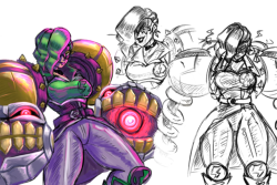 sirgagz:Doodled some Dr. Coyle, love her punk bolt design a lot.