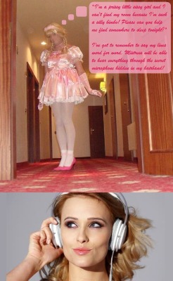 sissydonna:  sissydonna:  mysissycaptions:  Sarah Jane gets lost