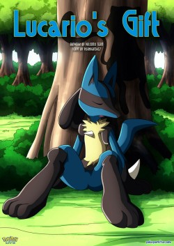 pokephiliaporn:  .:Part ½:. Lucarioâ€™s Gift - Pokemon