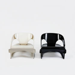 unusualwhite:  The Warehouse — Pair Of Model 4801 Chairs By