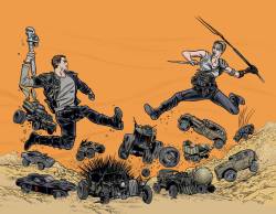 fanta-z:  Mad Max: Fury Road by Mike and Laura Allred, Christian