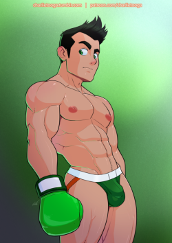 charlietooga:  Little Mac’s big… glove!Little Mac from Punch