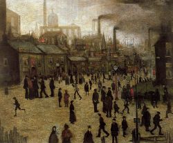 lyghtmylife: Lowry, L. S. [British Painter, 1887-1976] A Manufacturing