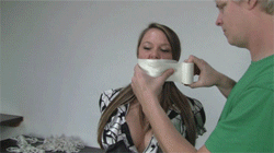 elizabethandrews:  GIF Preview: Leanna Belle gets a tight microfoam