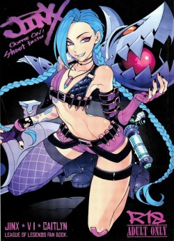 senpaihentai69: (Hirame Sensei)] JINX Come On! Shoot Faster (League