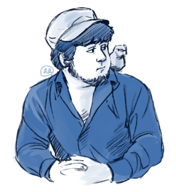 andante-ace:  I wonder if I could doodle a bunch of JonTron caps