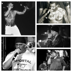 thugaholic:  Favorite rappers. Pac Immortal Technique The Game