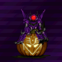 shockingly-illogical:  New spoopy Shockwave for my background.