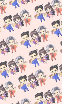 nanahoshis:  Ace Attorney Mobile Wallpapers* 800 x 1333 pixels*Click