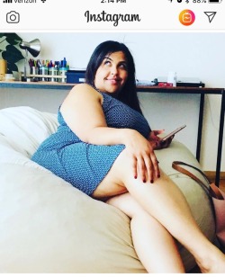 fluffygirlgetsfit:  A friend posted a pic of me on Instagram