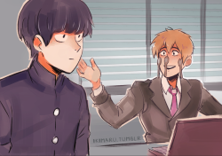   almost forgot to post this redraw Reigen from a while back