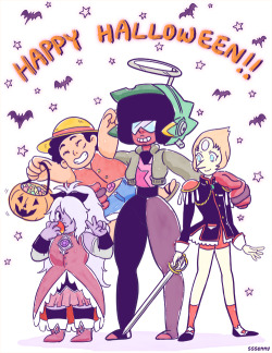 sssonny-art:   Happy Halloween 2k15!! look at these adorable