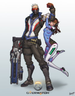 sassyelf-mage:  okay so I find soldier 76 attractive and idk