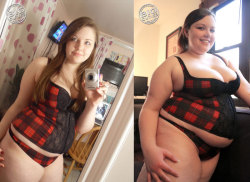 cl6672:  hugegirls:  http://hugegirls.tumblr.com/  lovely transformation!