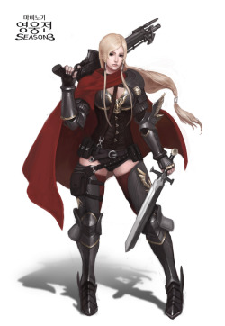 art-of-cg-girls:  Mabinogi Heroes Season 3 Returner by ArtNotHearts