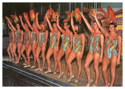 retroreverbs:  Showgirls at the Aqua Show, Pier Approach Swimming