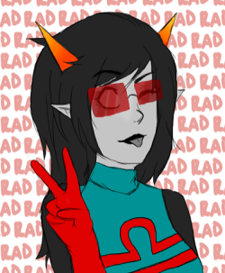 massproducingwhiteflags:  a rad chick for a rad chick uvu that