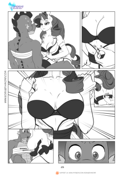 theroguediamond:  Page 3 of the nurse Rarity comic, Page 4 is