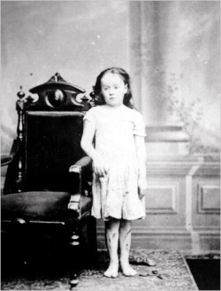 As an eight-year-old, Mary Ellen Wilson was severely abused by