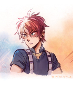 was asked to draw more Todoroki for last month’s patreon drawing