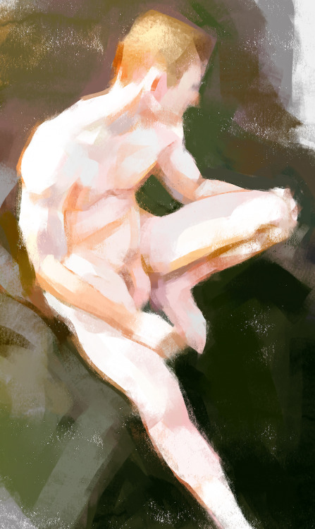 erosflexing:  Ginger speed painting.Hope this makes you happy,