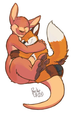 ricksketchbook:Fer Kari mah foxieD’aww~ <3