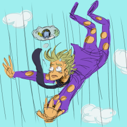 badlydrawnfugo:  As Fugo fell forever, he thought about that