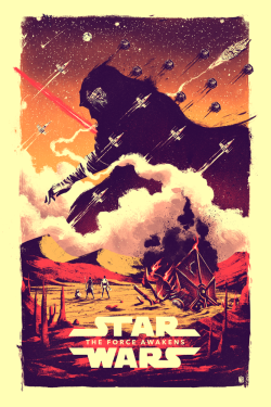 xombiedirge:  The Force Awakens by Marie Bergeron / Tumblr / Store