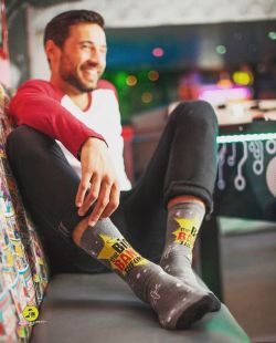 haneyzovic:  Comment va tu? 😃www.sockshop.co.uk #men #socks