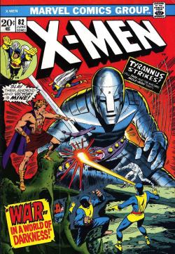 markrosehfx:  X-Men #82 cover by Dan Adkins and Morrie Kuramoto.