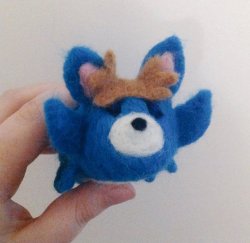 Needle felted Fiz Tsum Tsum!Was working on her off and on for