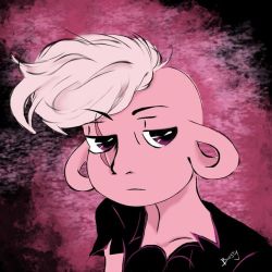 bursty-chan:I just wanted to draw pink Lars ^^