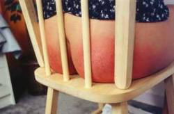 spankingnl:  brianspanks:  schooluniformpunishment:  The hot seat!  Great idea  A very hot seat, indeed! :-) 
