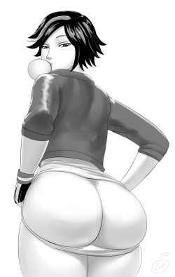 needs-more-butts:lvltheperv:Bed time doodle practice.  *ded*