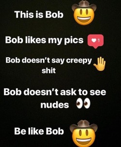 queenlucilips:  30west42fit:  Be like Bob~🤠  Yes, be like
