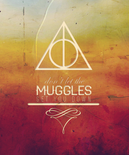 oliviadonohoe5:  Don’t let muggles get you down. Love Harry Potter! (As if auto correct doesn’t recognize he word ‘muggle’).*Sighs*. =D 