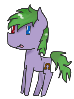 unhinged-pony:   Unhinged Chibi hope you like it!  OMG THIS IS