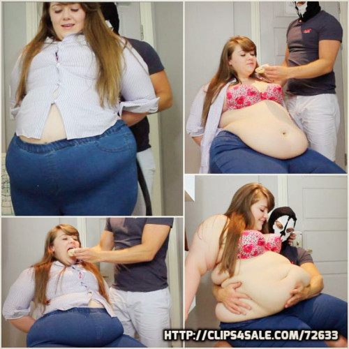 bigcutiebonnie:  A FORCED FAT feeding:Nothing arouses me more than the thought of being forced FATTER. To wear clothing so tight that it feels as though my fat rolls may burst through the seams at any moment, while a feeder shoves endless donuts into