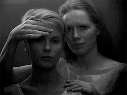 thisobscuredesireforbeauty:  Bibi Andersson and Liv Ullmann in: