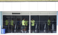 fzneymar:  14/06/2014 Training session in Granja Comary  Photo