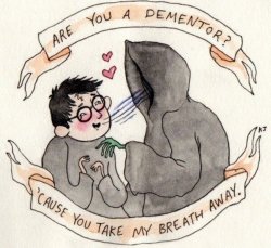 idratherbeagnome:alohomora-hp-gallery:  Harry Potter Valentines