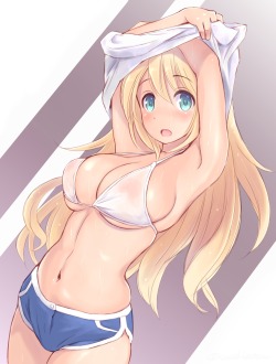 simplykasumi:  Credit goes to wa from pixiv