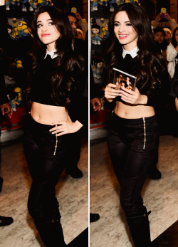 itscamilizer: Camila visiting the NBC Experience Store on January